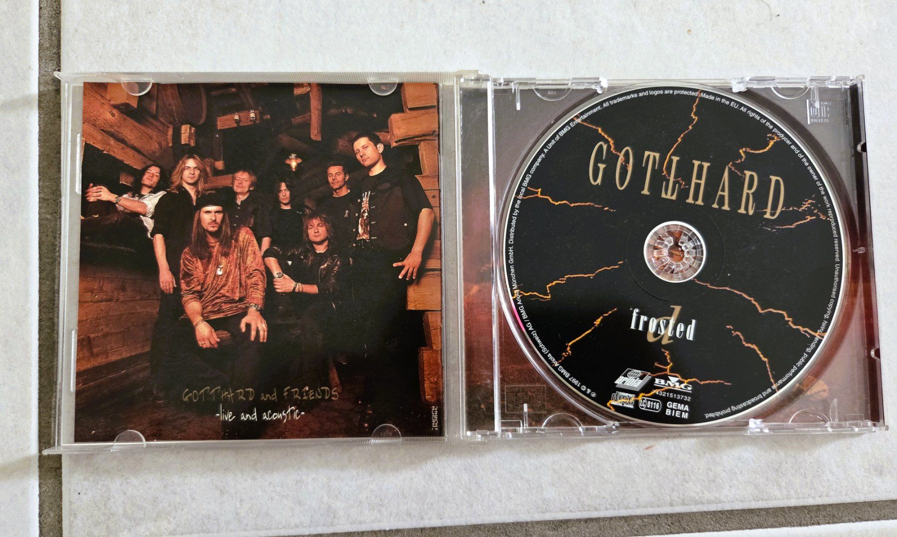 CDs: GOTTHARD CD - FROSTED – D'occasion à Brüttisellen par Nighttrain 1