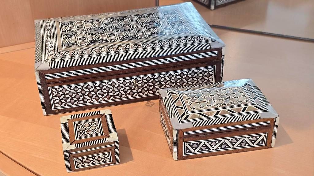 Giochi: Schachbrett & Backgammon, kunstvollem orientalischen Mustern – Usato da Pfeffingen venduto da rov_9frp 2