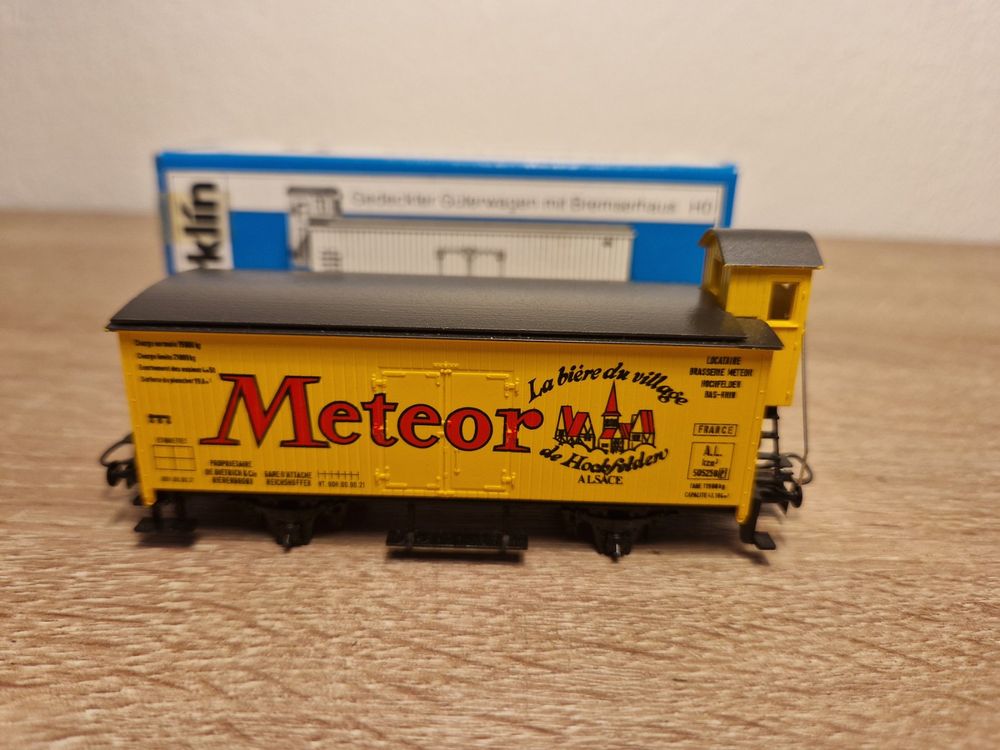 Märklin SNCF bière Meteor rouge