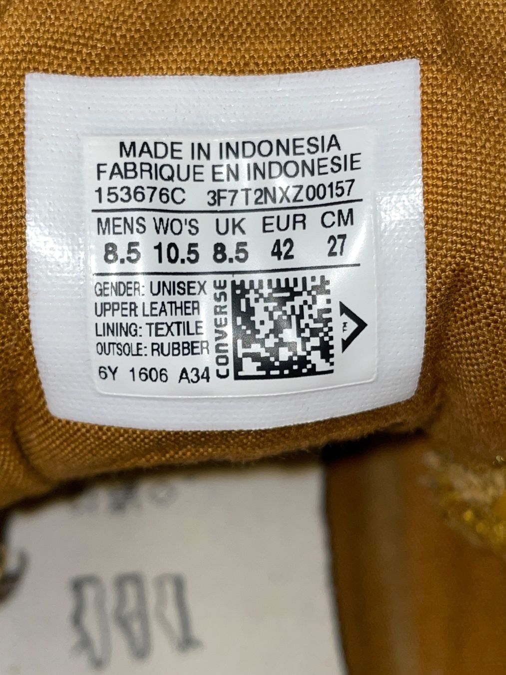 Converse Scarpe da uomo: Braune Wildleder Converse  'ALL STAR' High in Grösse 42 – Usato da Wolfhausen venduto da Mawere 1