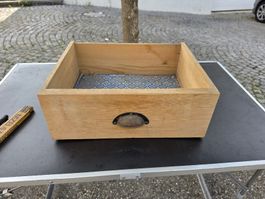 Holzkiste Schublade mit Griff Vintage dekorativ