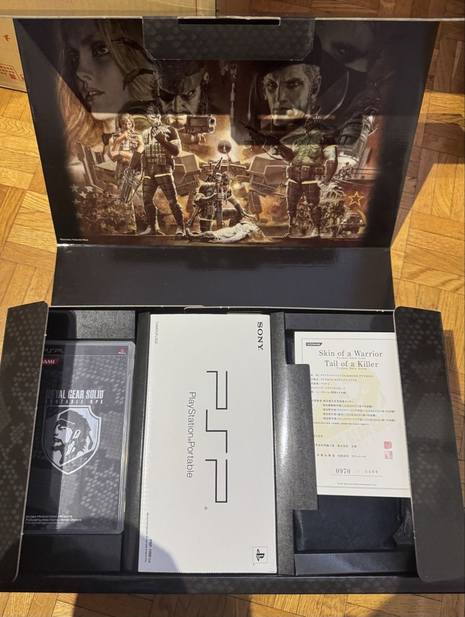 Spiele: Ultra Rare Console PSP Metal Gear Solid Portable Ops – Gebraucht aus Ecublens VD von Snake_sama01 9