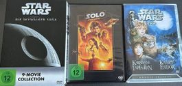 Star Wars Skywalker Saga 9-Movie + Solo + Ewoks DVDs