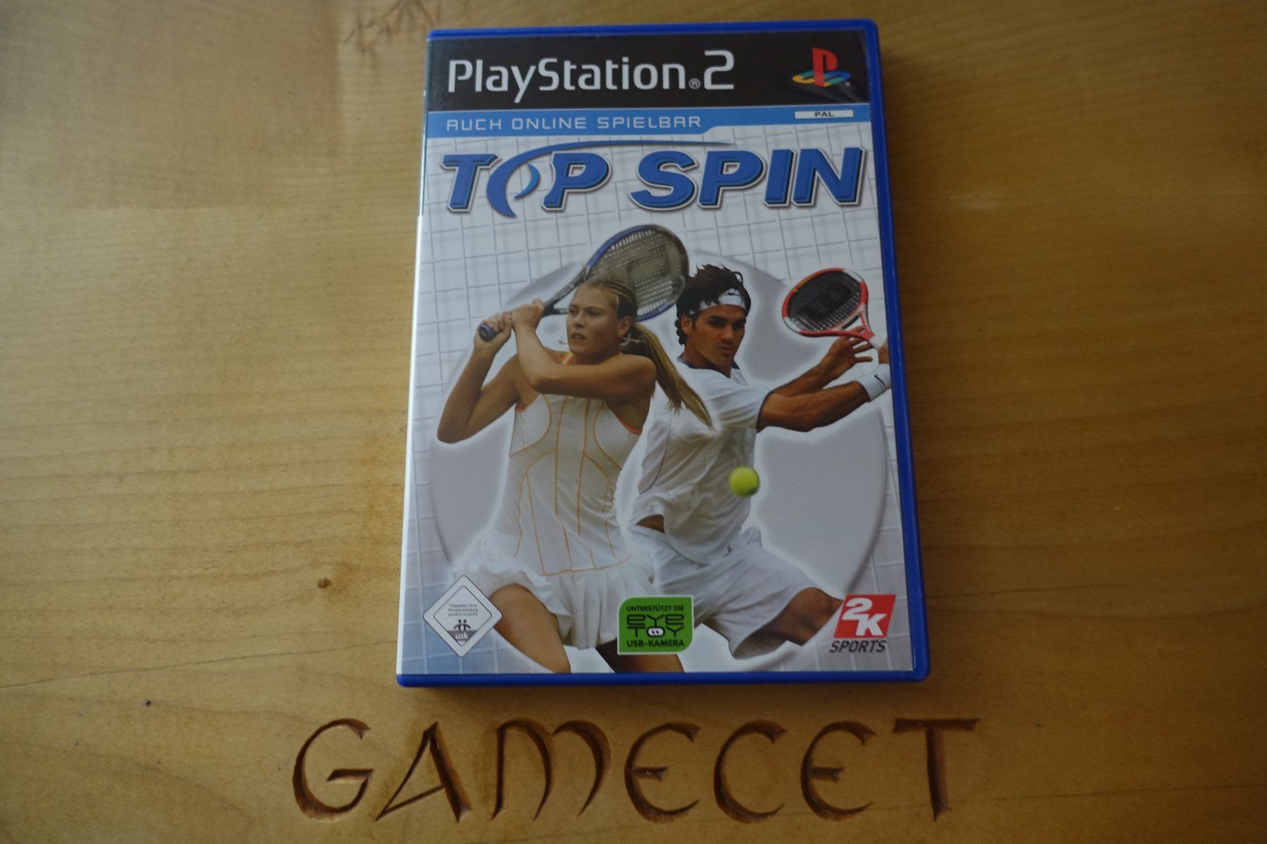 Sony Spiele: Top Spin – Gebraucht aus Steinach von Gamecet