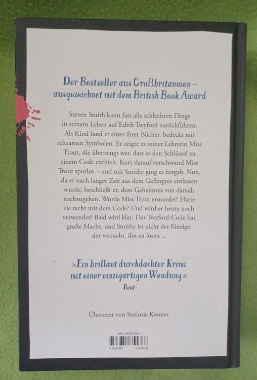 Libri: Der Twyford Code - Besteller British Book Award 2023 – Usato da Urdorf venduto da Muluk 2