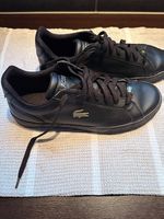 Baskets Lacoste noires tout cuir - Taille 42
