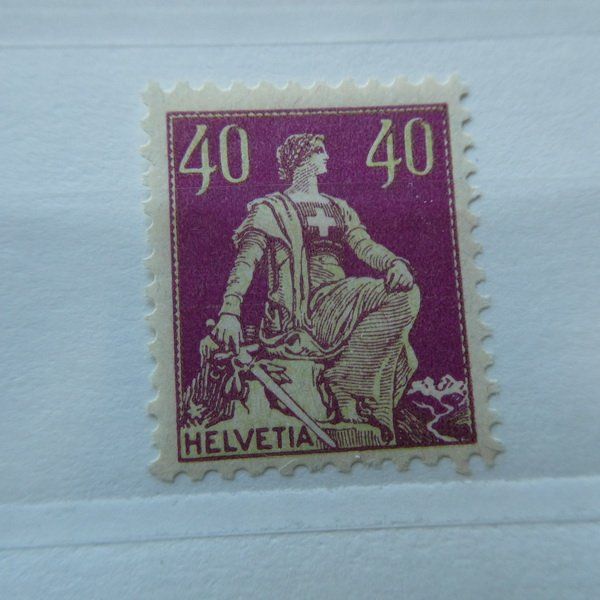Tutti i francobolli: Sitz. HELVETIA   Kat.Nr. 176 ** – Usato da Egliswil venduto da Trens01 1