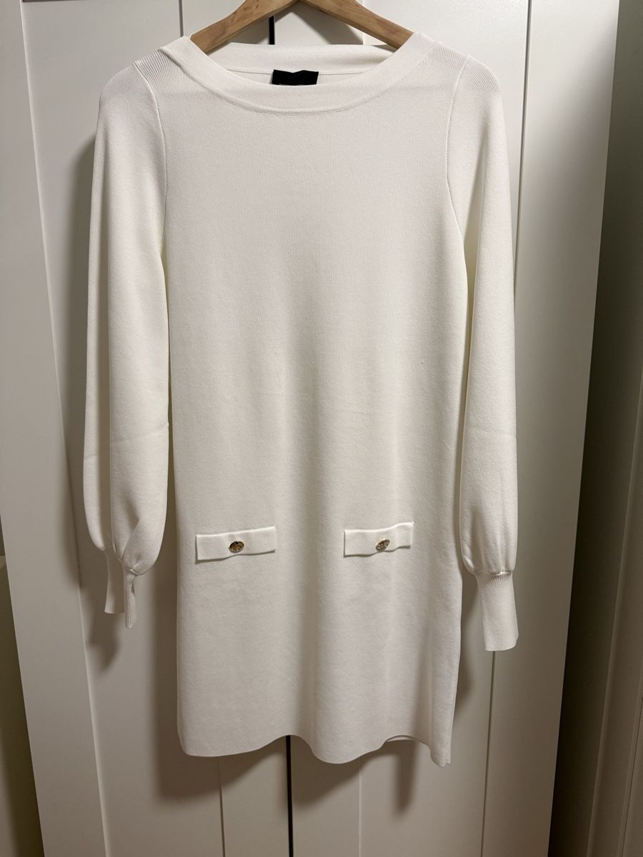 Liu Jo Vestiti: LIU JO Strickkleid Damen Weiss Grösse S – Nuovo (secondo la descrizione) da Uitikon Waldegg venduto da ZH81 6