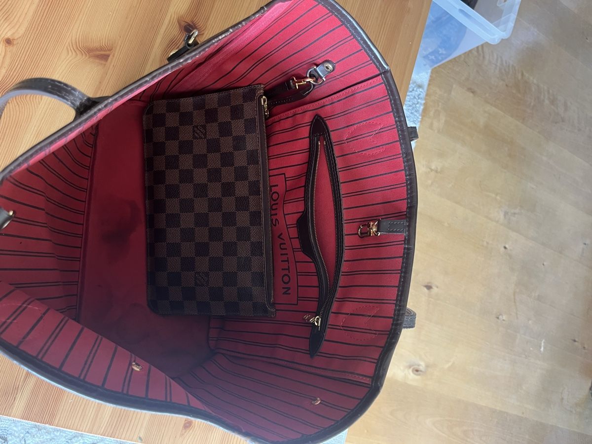 Louis Vuitton Borse da donna: Louis Vuitton Neverfull MM, Damier Ebene – Usato da Hirzel venduto da maeckinski 7
