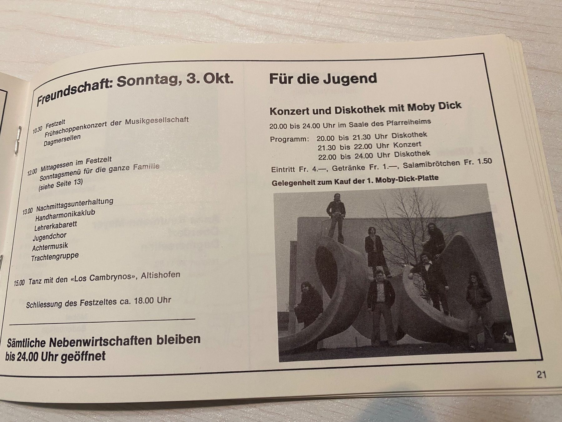 Libri: DAGMERSELLEN 1976 - 900 Jahre - Programm Heft und Abzeichen – Nuovo (secondo la descrizione) da Dagmersellen venduto da Musikexperte06 4