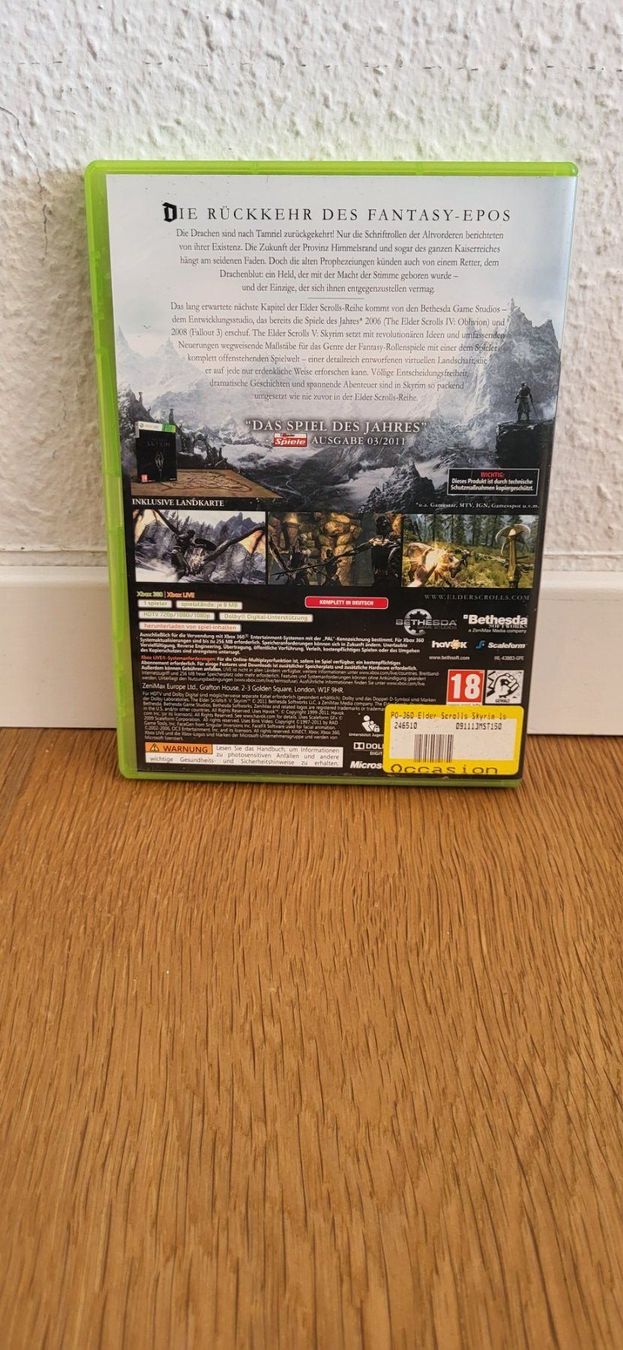 Microsoft Giochi: Xbox 360 - Skyrim – Usato da Münsingen venduto da DigitaleSpielecke 1