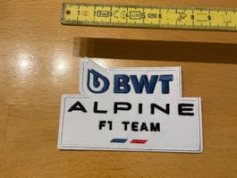BWT Alpine F1 Team Patch Sticker Aufnäher 1255