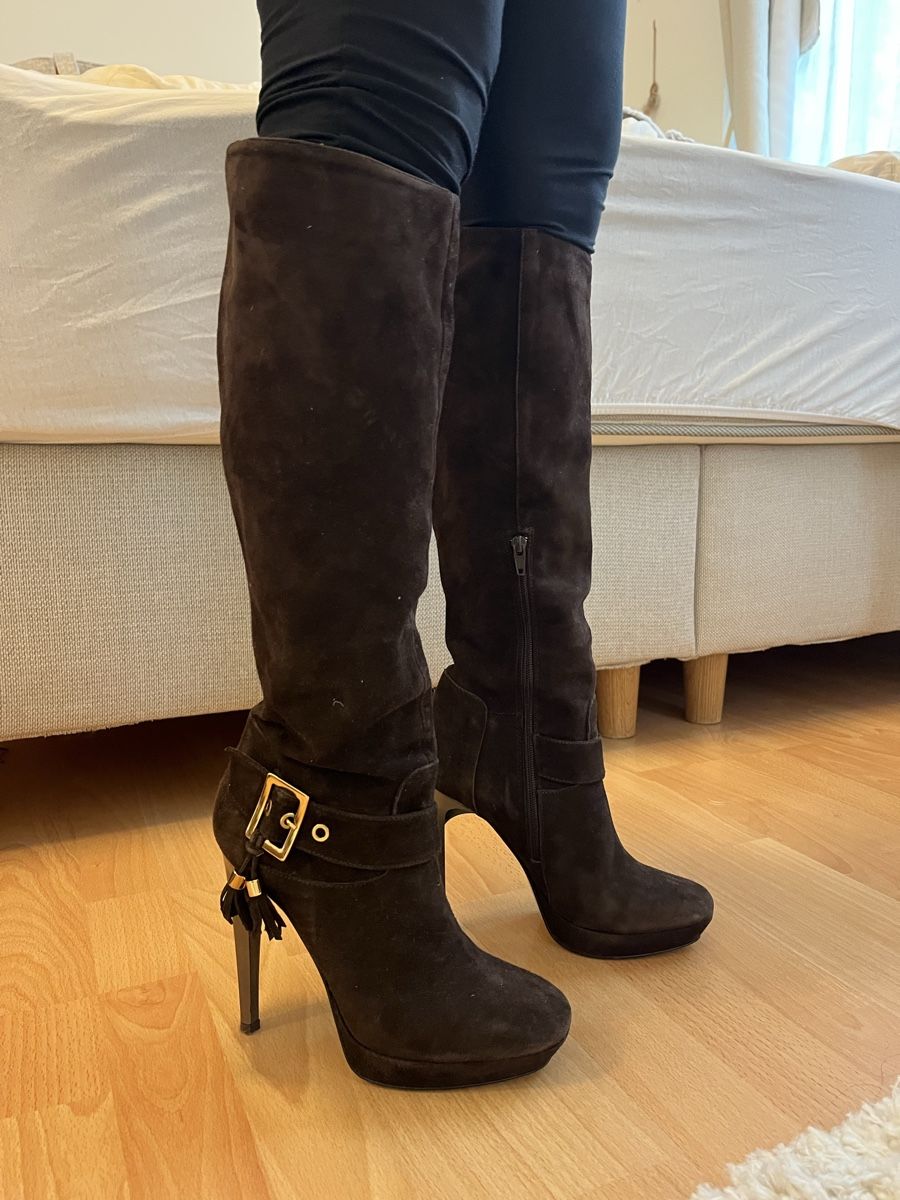 Scarpe da donna: Braune leder stiefel gr. 39 – Nuovo (secondo la descrizione) da Zürich venduto da rox_ws8v 2