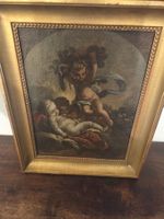 Prachtvolles antikes Ölgemälde Putti auf Wolken 17./18. Jh