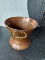 Schöner Vintage Kupfertopf mit Henkel