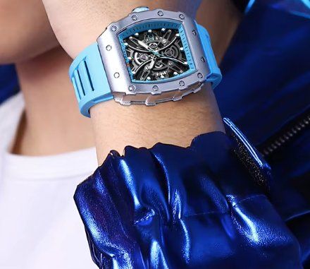 Orologi: Elegante Herren Uhr – Nuovo e nell'imballaggio originale da Geneve venduto da Titi2008 3