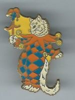 Lustige Katzen - Fasnachts Pin