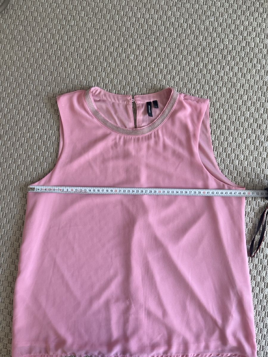 Vero Moda Camicette: Elegantes Top mit Bordure, Vero Moda, L – Usato da Solothurn venduto da Bobesch08 6