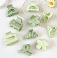 Lot de 10 pinces à cheveux vert pastel, neuves.