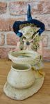 Sculpture gnome for candle or fragrance