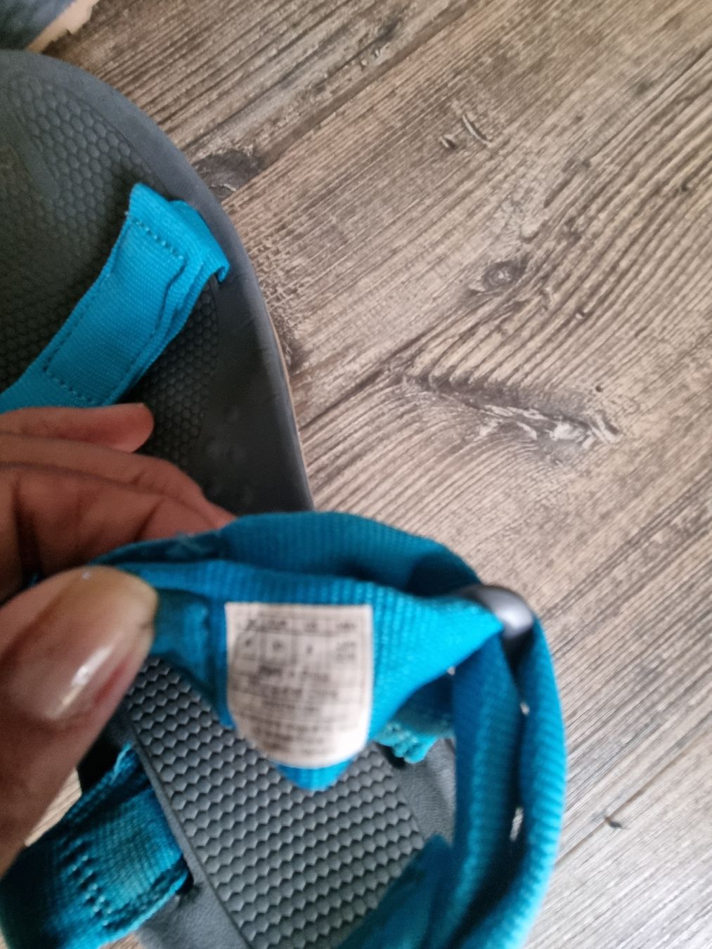 Jack Wolfskin Herrenschuhe: Jack Wolfskin Sandale,  blau – Gebraucht aus Wattenwil von merida12 2