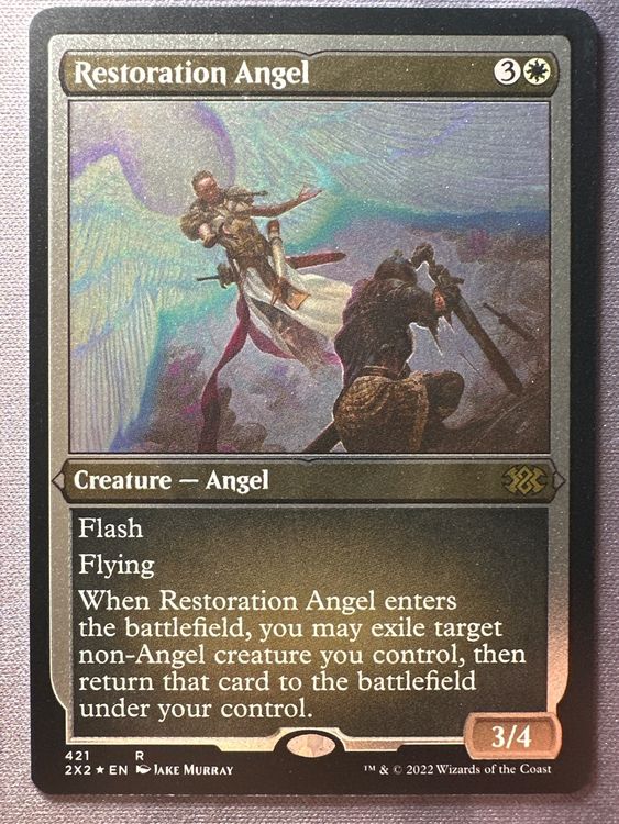 Restoration Angel ETCHED FOIL 421 Double Masters Kaufen auf Ricardo
