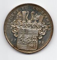 (303) ½ Taler, Darmstadt 1972/1758, Silber