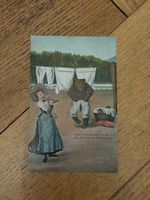 Antike Postkarte, Bärenkarte, ungelaufen