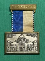 Auszeichnung Bahnhof Luzern 1896-1971 Metall mit Band