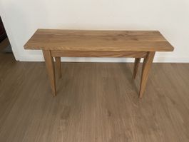 Schönes Bänkli massiv Eiche frisch geölt 100x 30x48