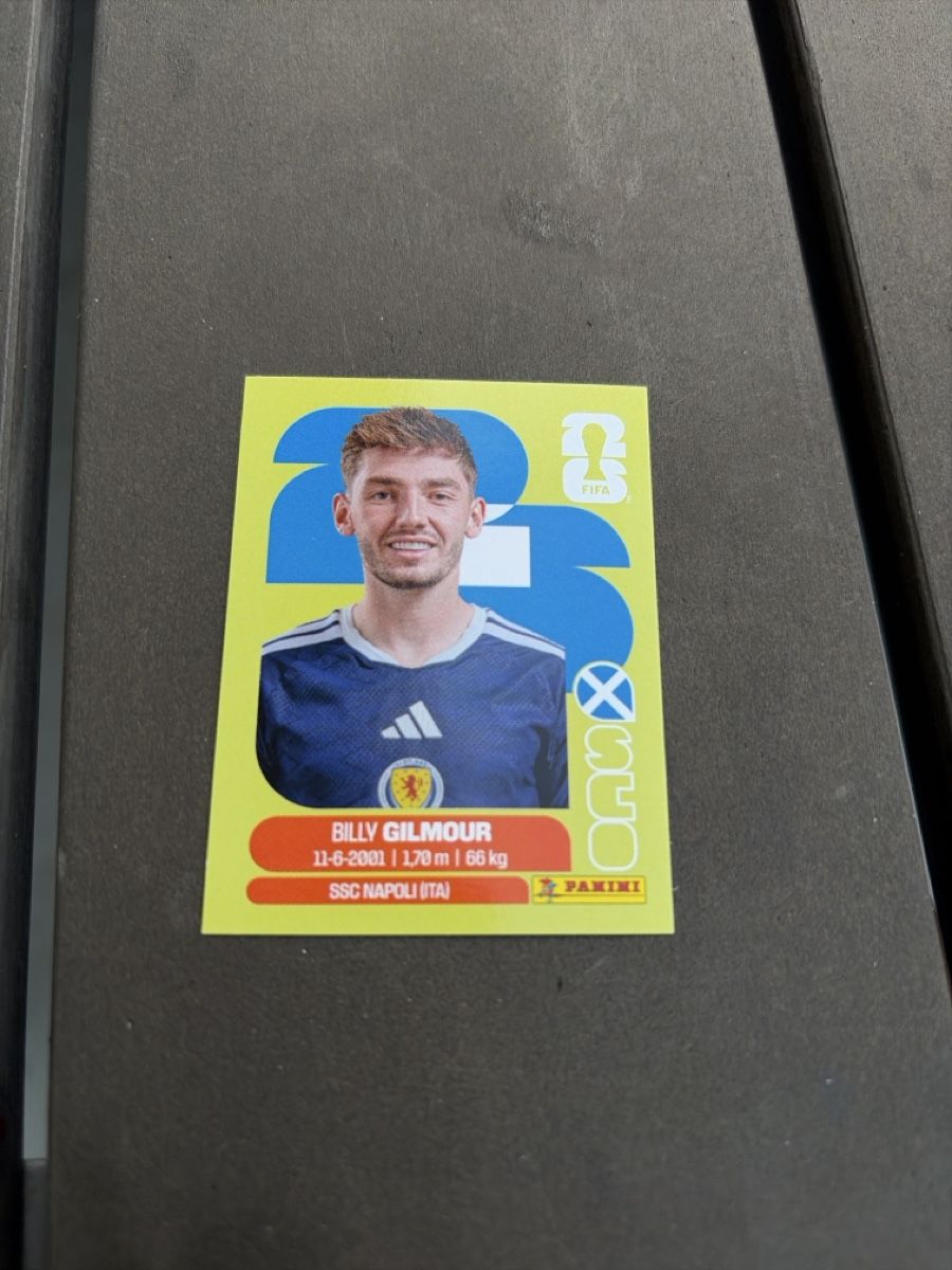 Panini Carte collezionabili: Billy Gilmour – Nuovo (secondo la descrizione) da Dornach venduto da metallbau.ch
