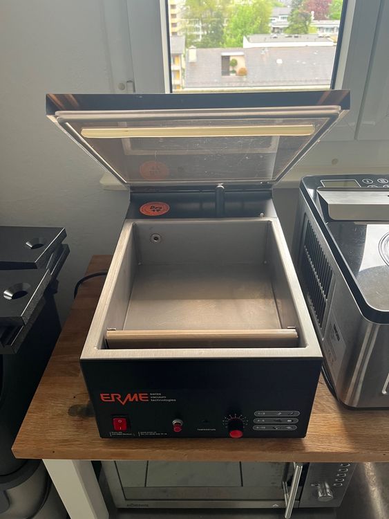 GastroHero KVM133OP Kammer-Vakuumiergerät – Profi 133 L/min, 250 Mm Schweißnaht, Edelstahl, Für Gastronomie & Catering