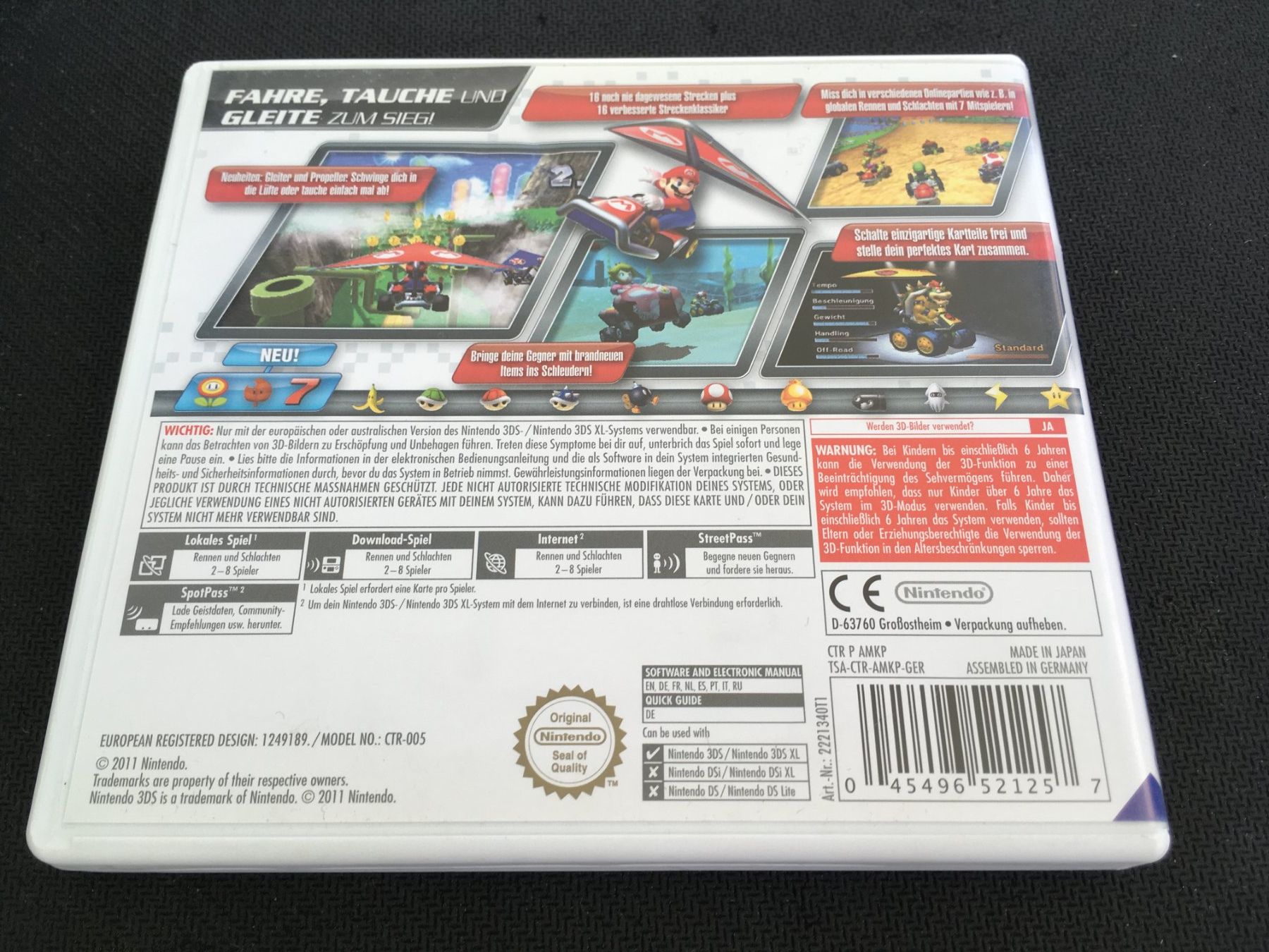 Nintendo Giochi: Mario Kart 7 - Nintendo 3ds – Usato da St.Gallen venduto da sjosjo 1