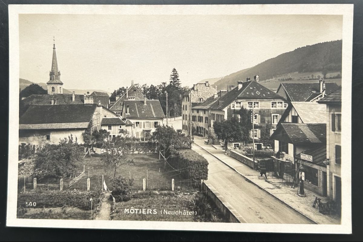Cartoline postali: Fotokarte Môtiers – Usato da Horw venduto da Tellbub