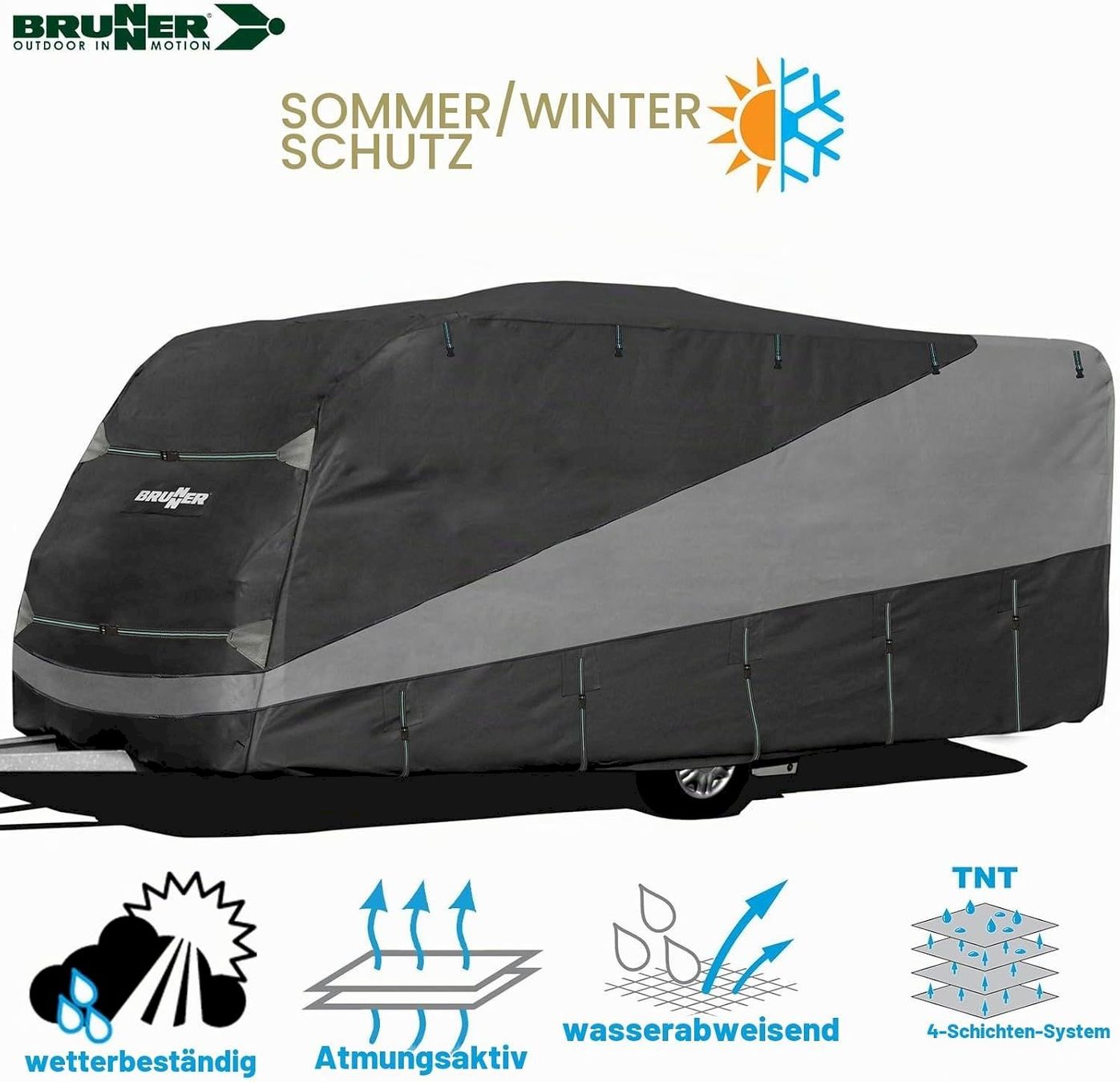 Coperture: Brunner Caravan Cover Design 12M 500-550 – Nuovo e nell'imballaggio originale da Bottighofen venduto da zaap 1