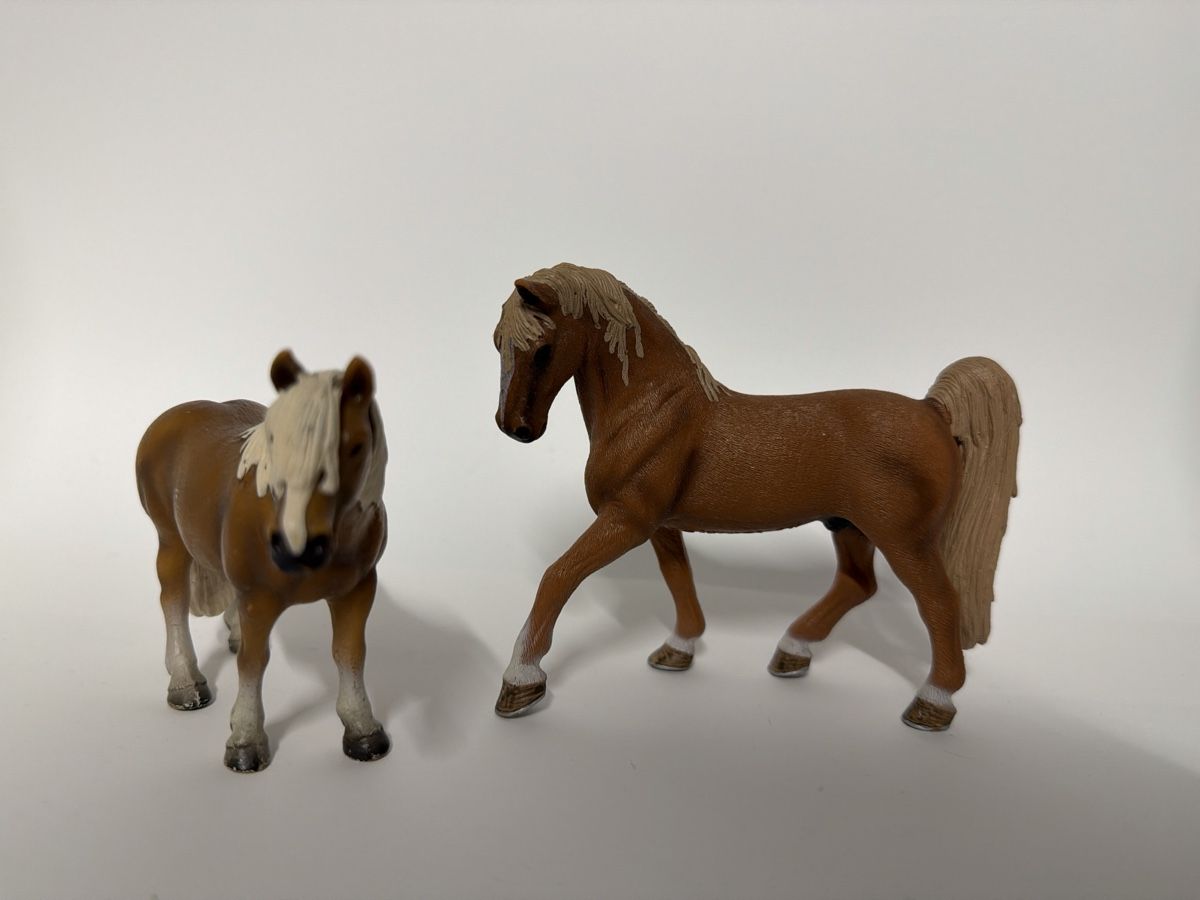 Schleich Giocattoli: 2 Schleich Pferde – Usato da Jona venduto da daisy032