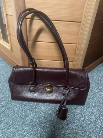  Handtasche , bordeauxrot - Top Zustand!