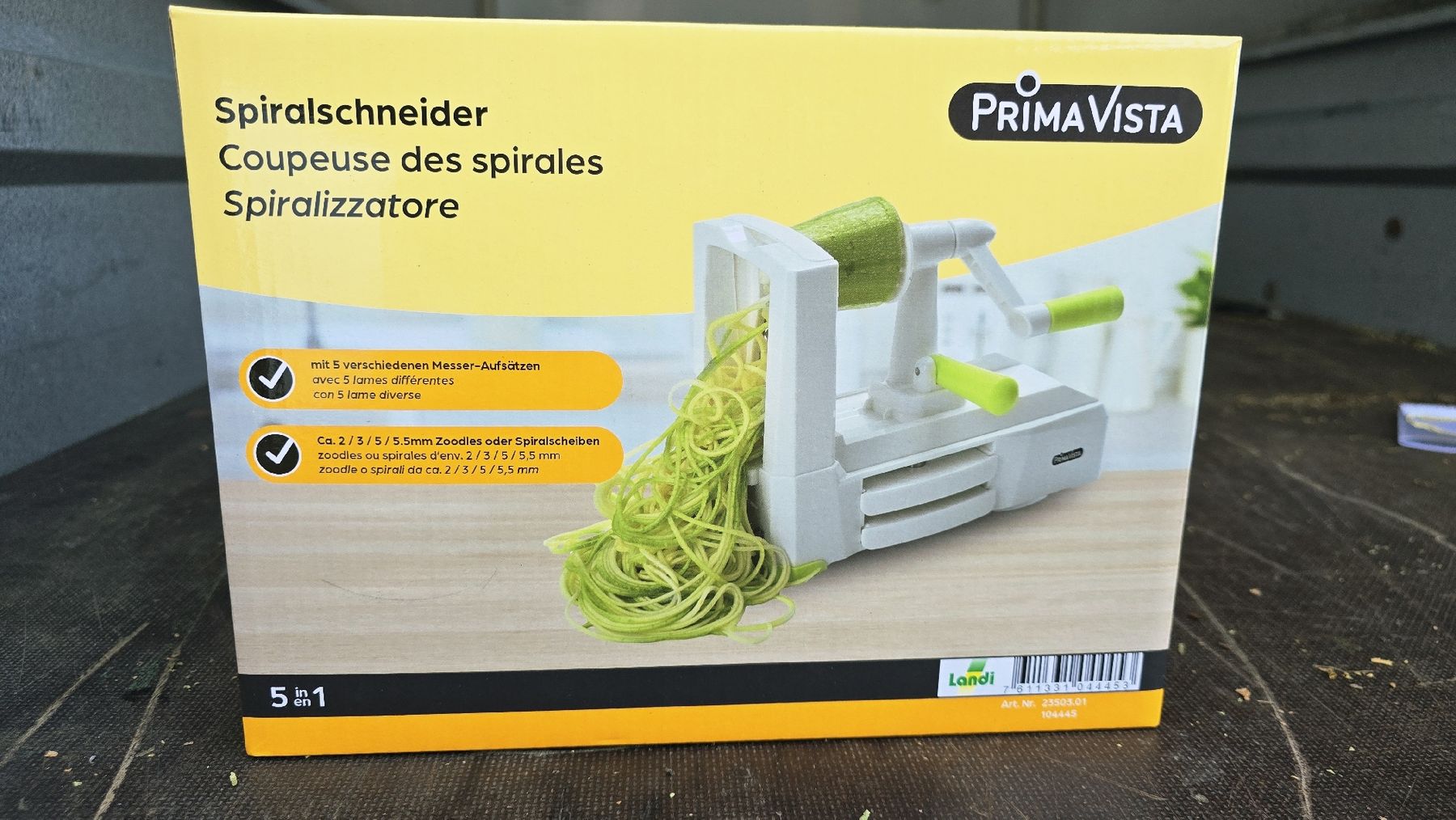 Küchengeräte: Spiralschneider - Neu – Neu und originalverpackt aus Dussnang von Priska2285