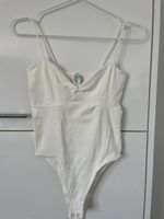 Weisses Bodysuit von Forever 21, Grösse M, Sommer!