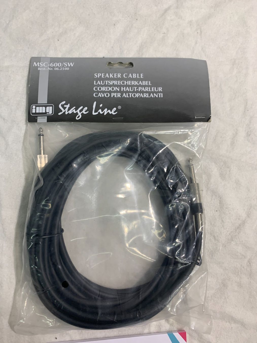 Cavi: Klinken Kabel 6m Monacor (s718) – Nuovo e nell'imballaggio originale da Däniken SO venduto da Profog1