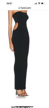 WOLFORD Fatal Cut out dress, schwarz fusion, NEU