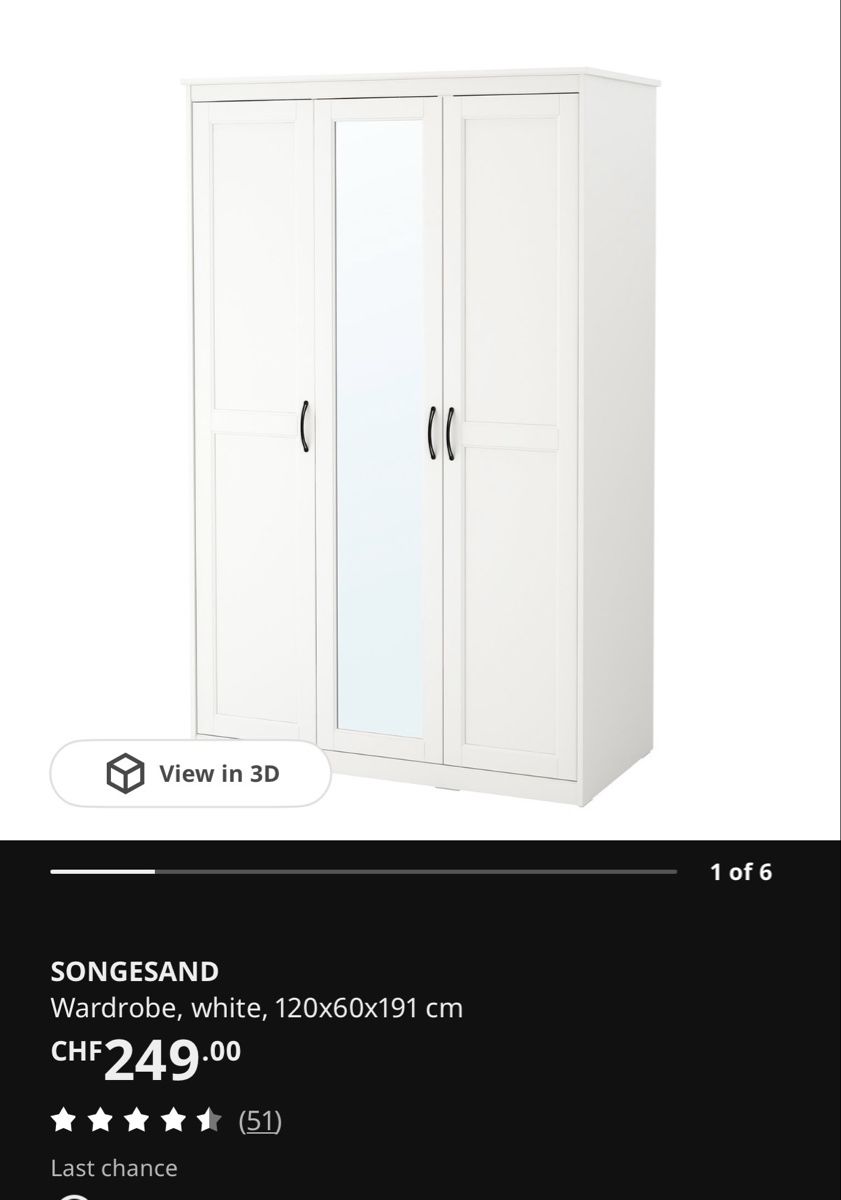 Ikea Schränke: IKEA Songesand Wardrobe – Gebraucht aus Basel von san_2vhz 1