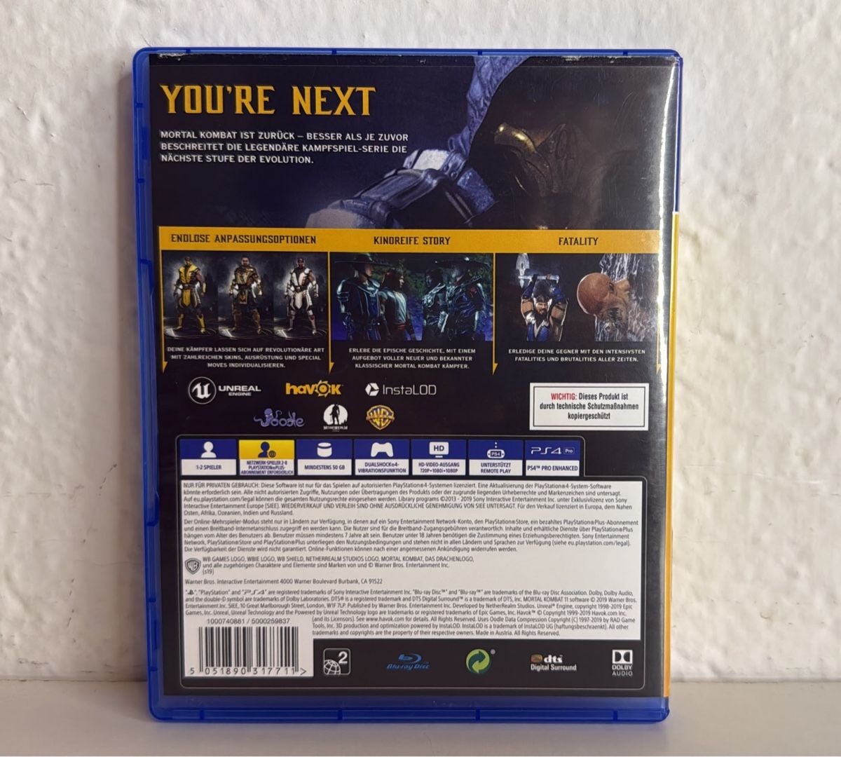 Sony Spiele: Mortal Kombat 11 PS4/PS5 Game Disc and Case Used – Gebraucht aus Ehrendingen von bubulence 1