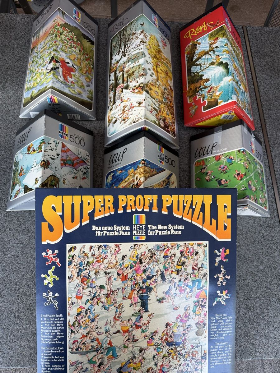 Heye Puzzle: 7 Stk Heye Puzzle Wimmelbild 1000 500 – Usato da Deitingen venduto da Himhip
