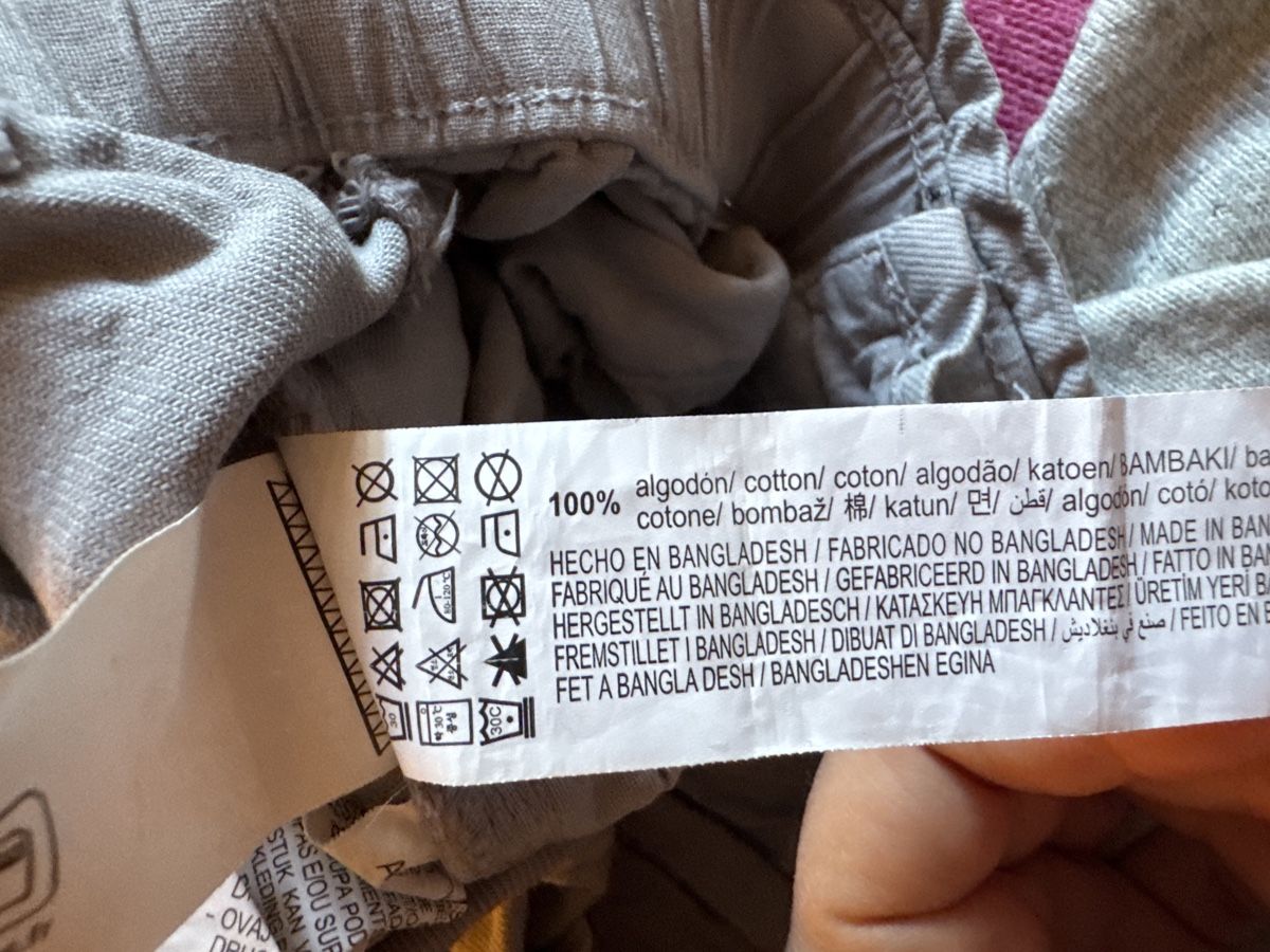 Pull&Bear Pantaloni: Pantaloni Pull&Bear grigio, taglia M – Usato da Locarno venduto da tos_tgc9 1
