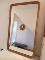 Miroir ancien cadre bois vintage scandinave