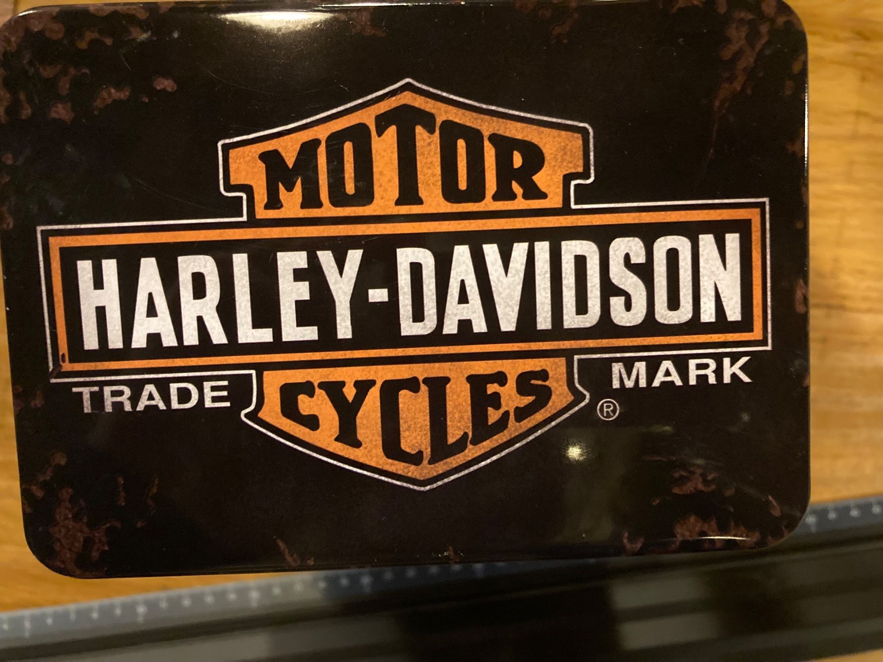 Tutte le decorazioni: Harley-Davidson Blechdose, nostalgic arts – Usato da Winterthur venduto da mailer57 2