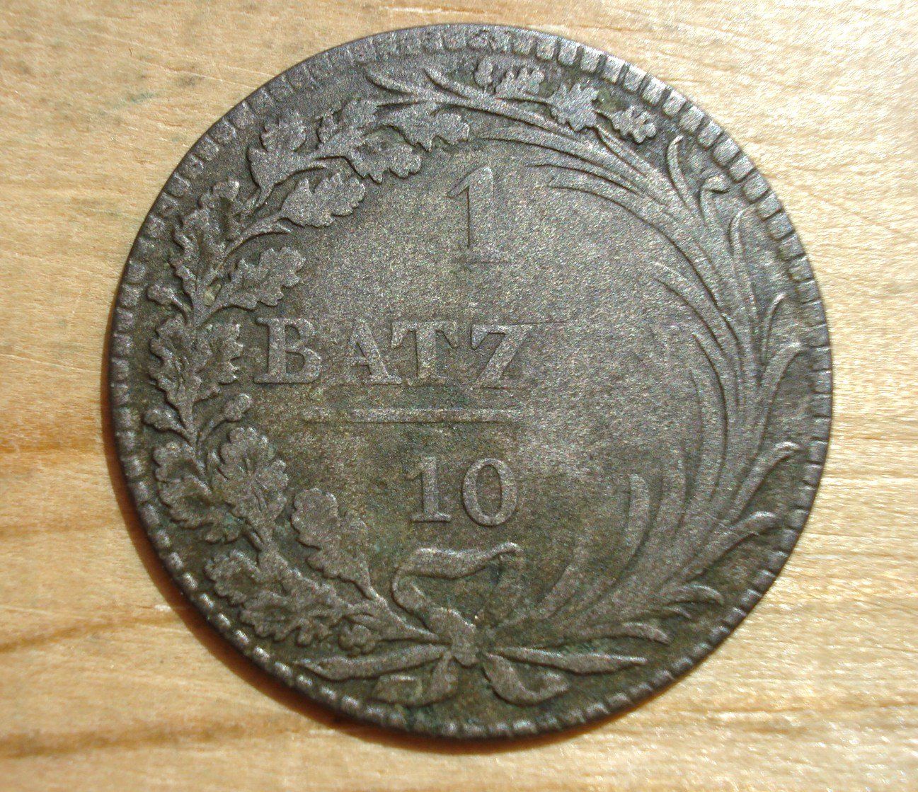 Alle Münzen: (D3) Freiburg Batzen 1811 – Gebraucht aus Erlach von Net-Coins 1