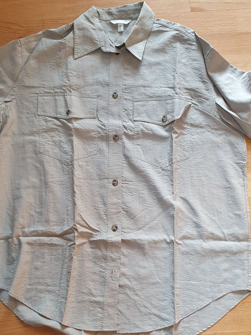Camicette: Oversize Blusenhemd kaki – Nuovo (secondo la descrizione) da Hittnau venduto da Gamoe