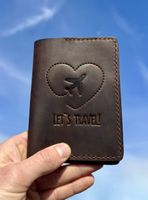Handgemachte Leder Passhülle – Hochwertig